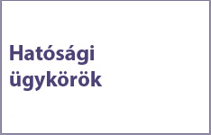 Hatósági ügykörök