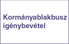 Kormányablakbusz igénybevétel