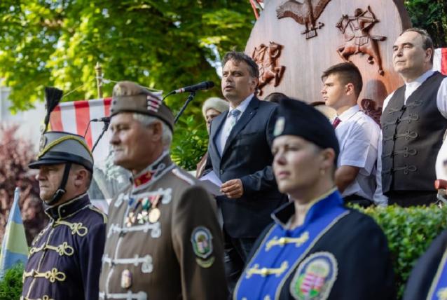 A magyarságmentő hősökre emlékeztek Zalaegerszegen