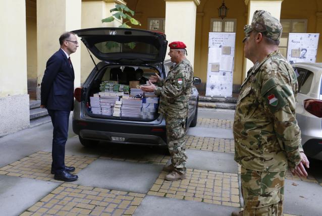 Kiképzési támogatást kapott a gödöllői MH 1. Területvédelmi Ezred