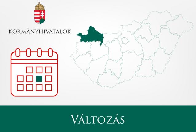 Szünetel a nyugdíjbiztosítási ügyfélfogadás a Sopron, Kis János u. 4. szám alatt 