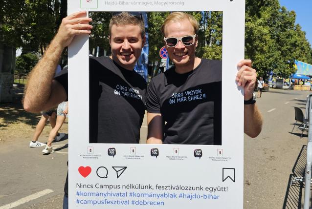  A CAMPUS utolsó napján is vár a kormányhivatal