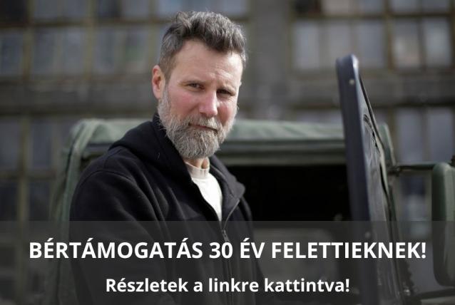 Bértámogatás 30 év feletti álláskeresőknek