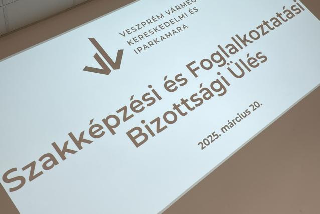 Ülésezett a Szakképzési és Foglalkoztatási Bizottság