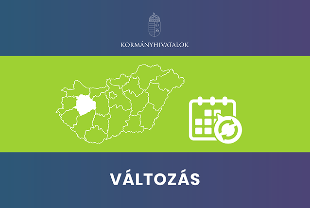 Ügyfélfogadási szünet a várpalotai kormányablakban