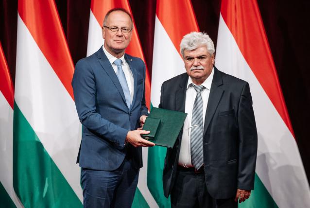 Állami kitüntetést kapott dr. Bogdán Tibor