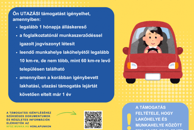 Támogatjuk a 30 év felettiek munkába járási költségeit!