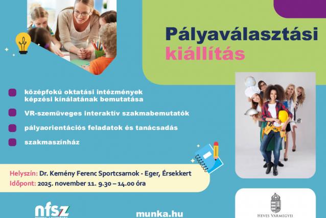 Pályaválasztási kiállítás: bemutatkozik a teljes középiskolai kínálat