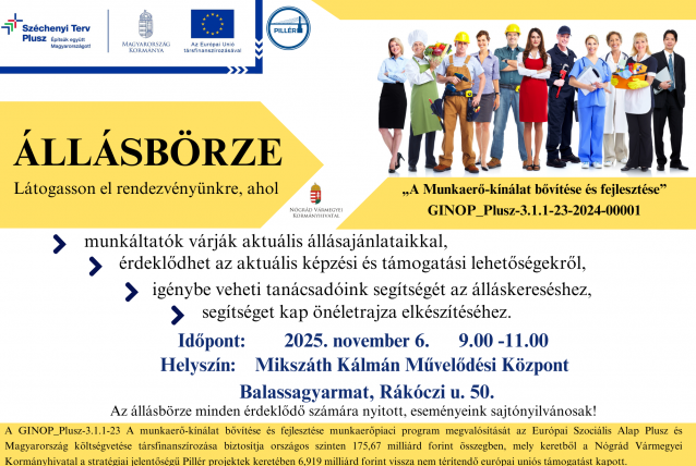 Balassagyarmaton zárjuk az Állásbörze-sorozatot