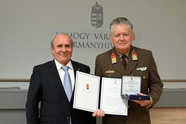 Díj „Somogy Vármegye Védelméért” 