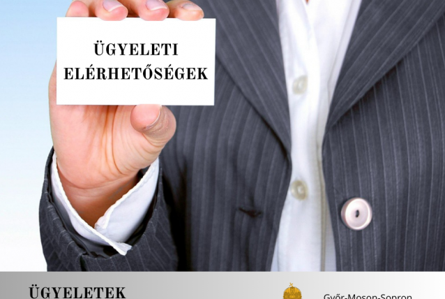 Igazgatási szünet: ügyeleti elérhetőségek