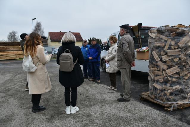 Sajtótájékoztató a Zala Vármegyei Területi Védelmi Bizottság tűzifa akciójáról