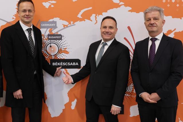 Letették a Vulcan Shield békéscsabai gyártóbázisának alapkövét