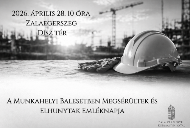 Emlékezzünk együtt a munkabalesetben elhunytak emléknapján