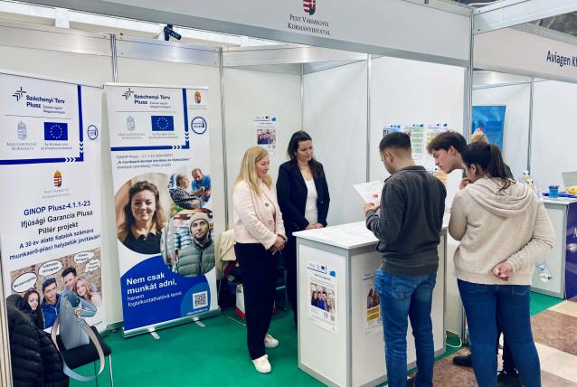 Aktív szerepvállalás a munkaerőpiac élénkítésében – a Pest Vármegyei Kormányhivatal a MATE állásbörzéjén