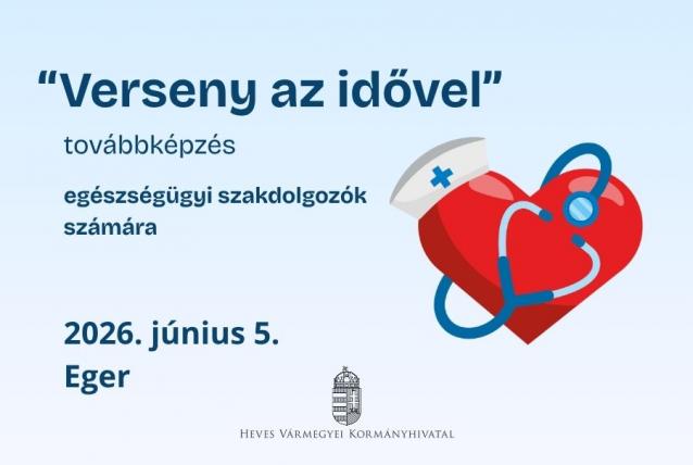 „Verseny az idővel” – szakmai nap az egészségügyi szakdolgozók számára Egerben