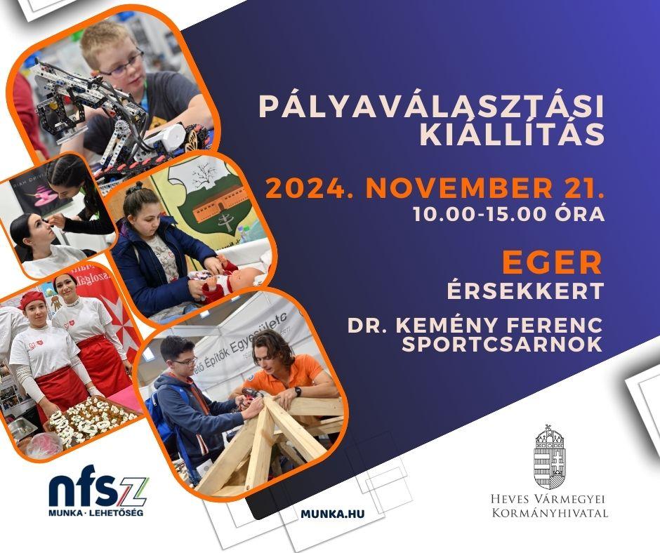 Pályaválasztási kiállítás, Eger - 2024