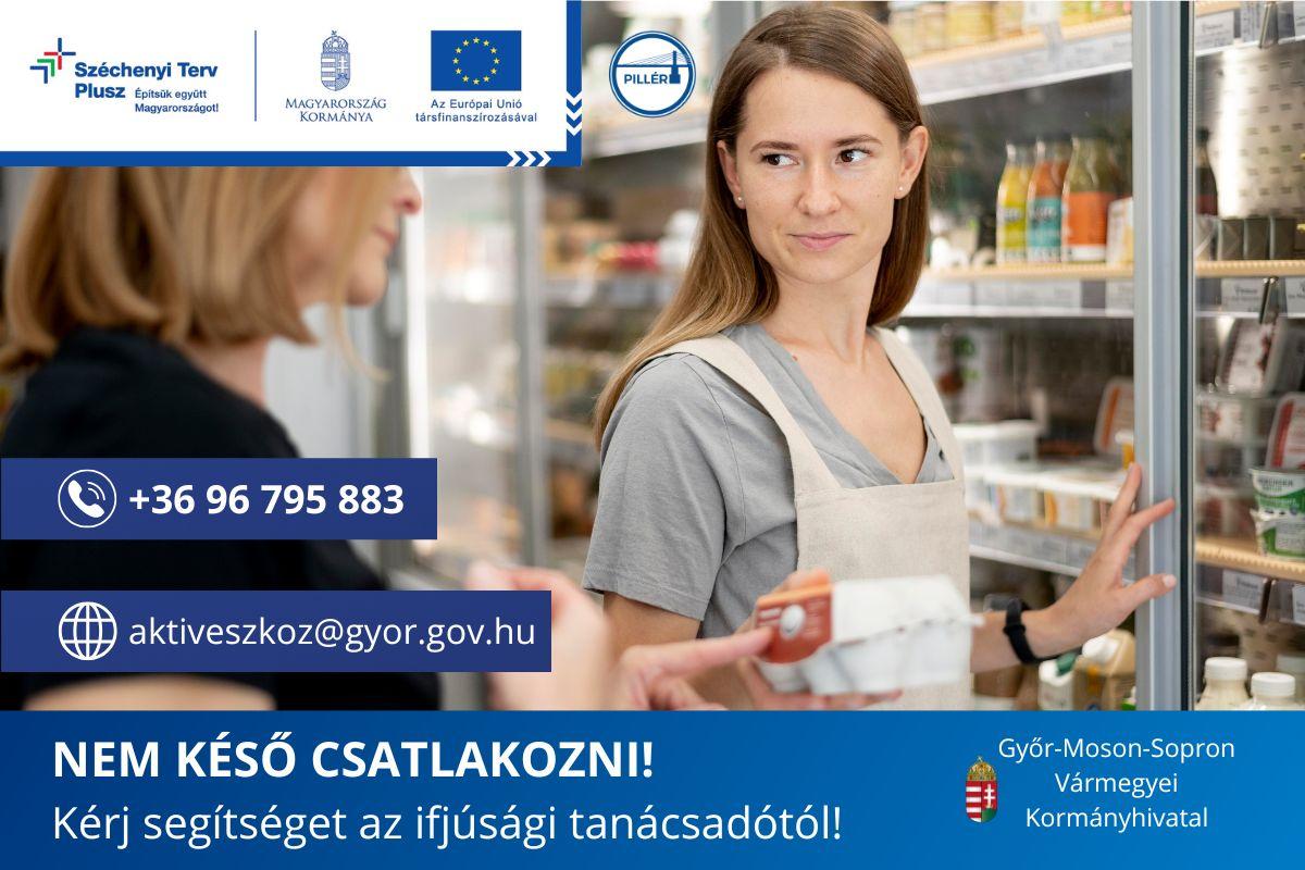 GINOP_Plusz Pillér projektek segítségével akár új képesítést is szerezhetnek a programhoz csatlakozó fiatalok.